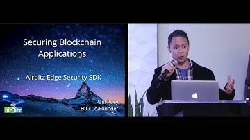 SF Bitcoin Devs Seminar: Securing Blockchain Technology with the Airbitz SDK
