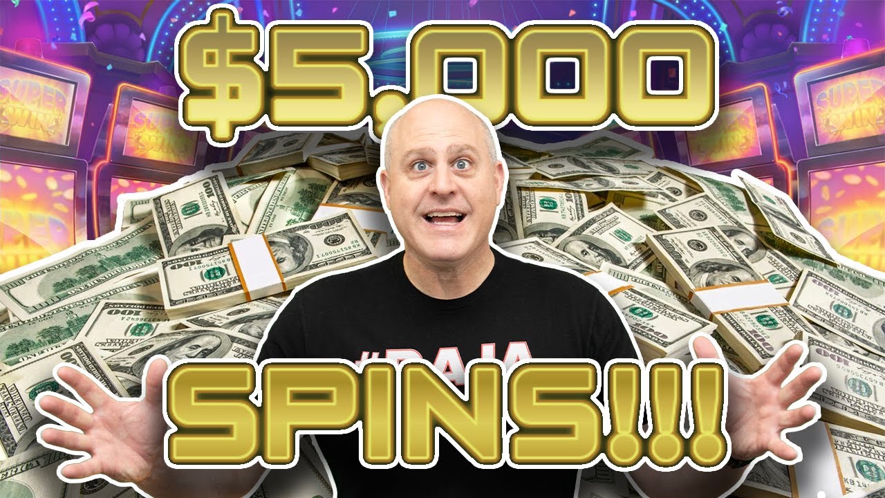 The Largest High Limit Casino Play Ever on YouTube! 🕸️ $5,000 Per Spin Live in Las Vegas!