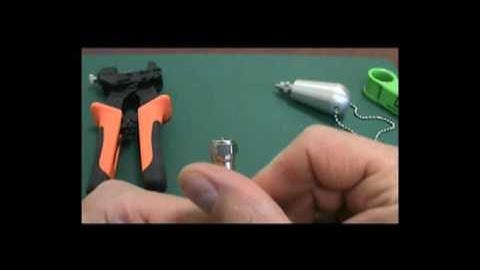 ATX Networks - MAXNET II Video of Cable Preparation for RF Applications