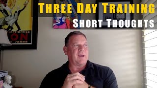 Three Day Training