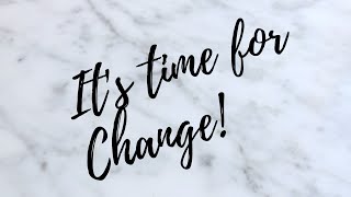 Changes for my channel