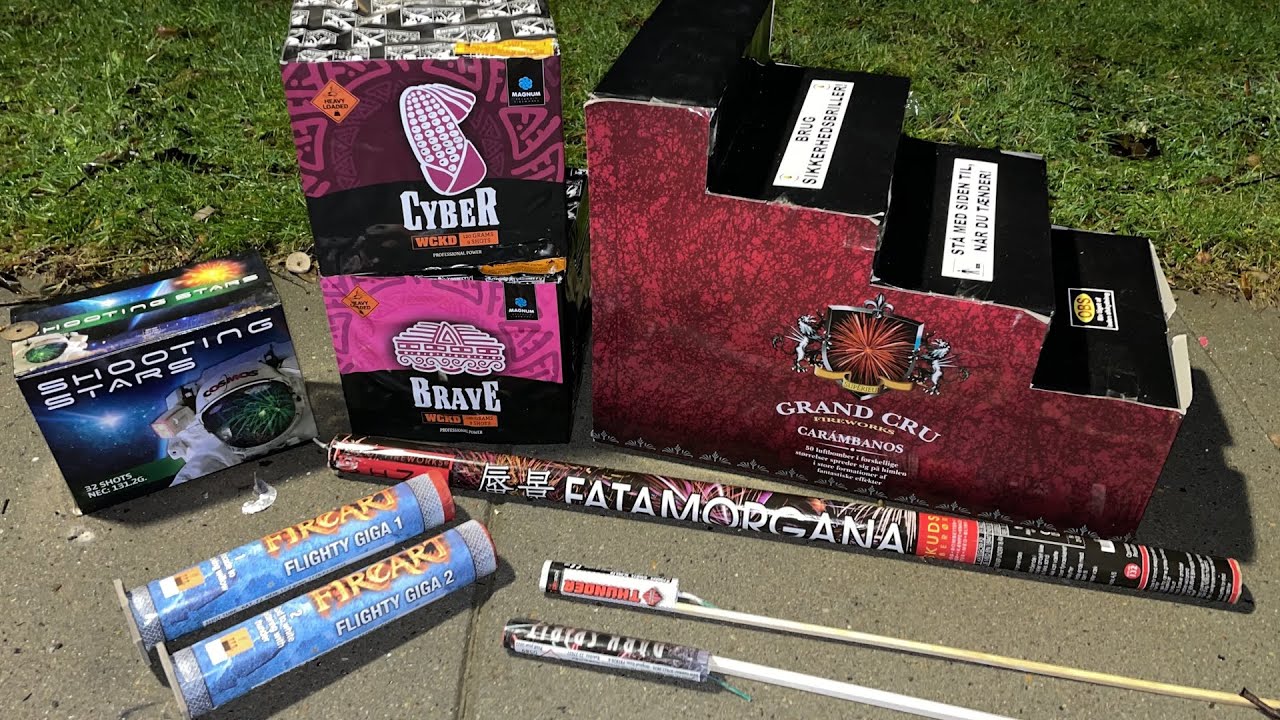 Fyrværkeri Test i Stilheden