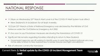 02.04.20 - Item 3 - Verbal Update by the COVID-19 Incident Management Team Lead
