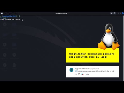 Video: Bagaimana cara mengatur kata sandi Sudo di Linux?
