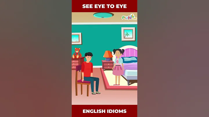 See eye to eye - What does it mean || Daily English Idiom