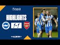 PL2 Highlights: Albion 1 Arsenal 1