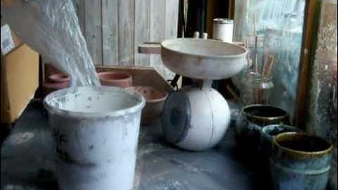 wadding for firing pottery in a wood fired kiln