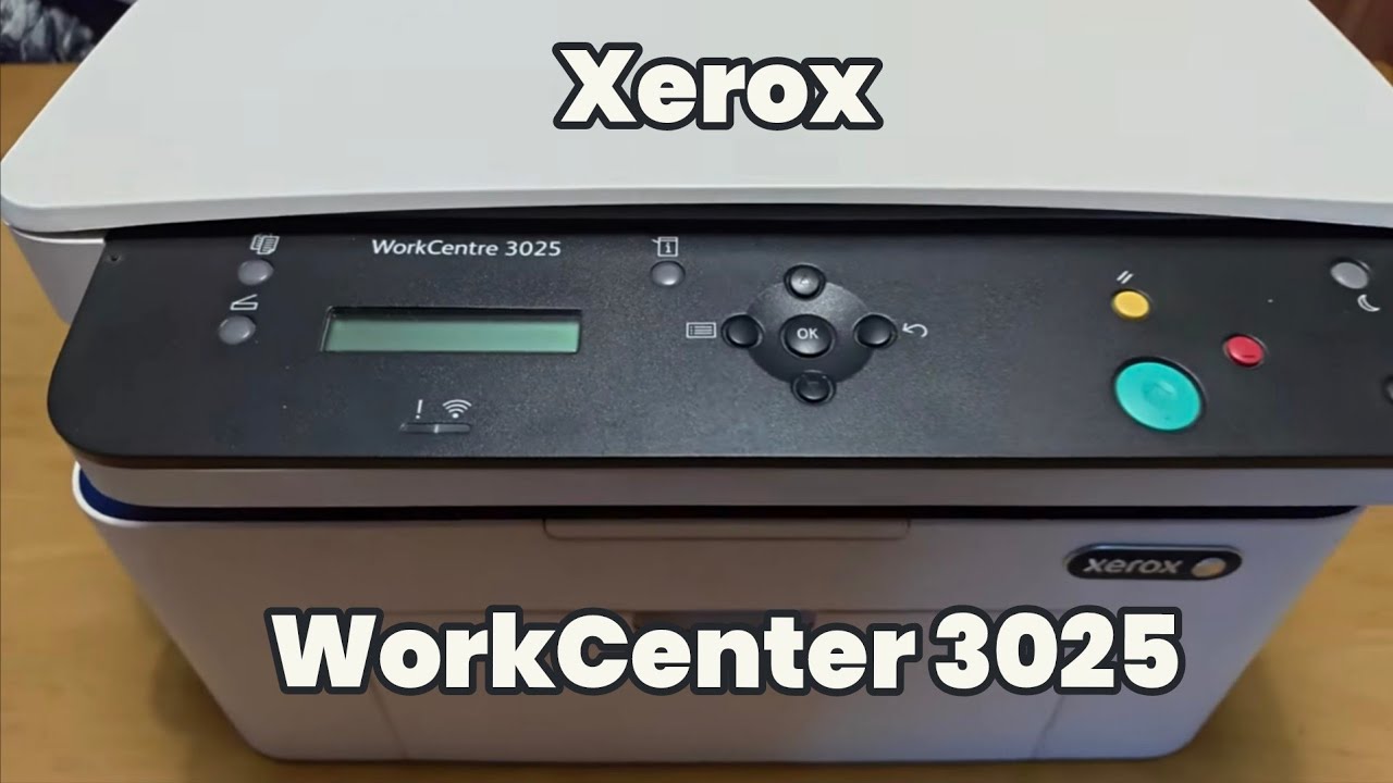 Xerox WorkCentre 3025 - repair - cleaning the scanner glass