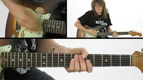 Blues Grit - #6 Advcaned Rhythm & Muting - Guitar Lesson - Kelly Richley