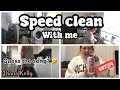 Speed clean my kitchen with me  cleaning haul diane kelly