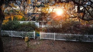 Exploring A Mysterious ABANDONED House Buried Deep In The Woods