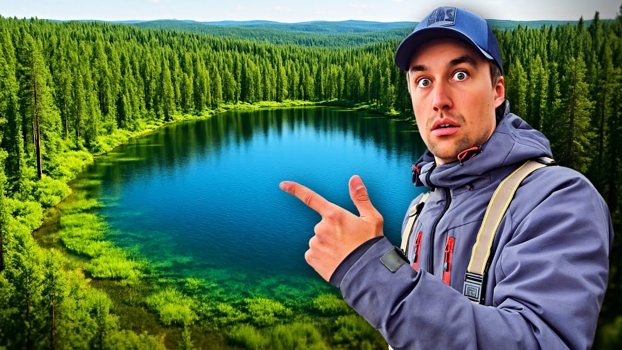 🧭 UTFORSKAR & FISKAR en HEMLIG LITEN SJÖ i Norrland med stor gädda & abborre | Two Hunters