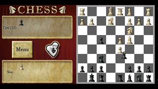 11 LANGKAH !!!!  HANCURKAN GAMBIT RAJA APLIKASI CHESS FREE LEVEL 12 PRO screenshot 3