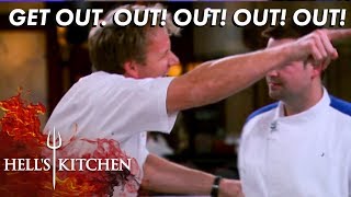 Gordon Ramsay Has Enough \& Kicks J Out During Service | Hell's Kitchen