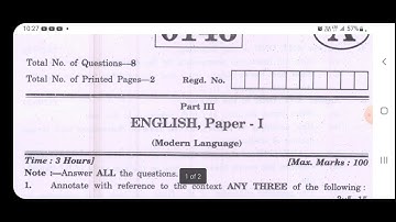 TS inter 1st year 2023 English Modern Language model question paper 2023 IPE #tsinter2023 #tsinter