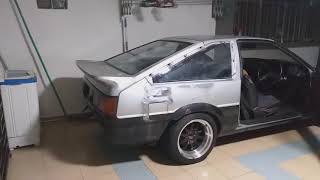 AE86 4AGE 16V Bad Ass Cold Start