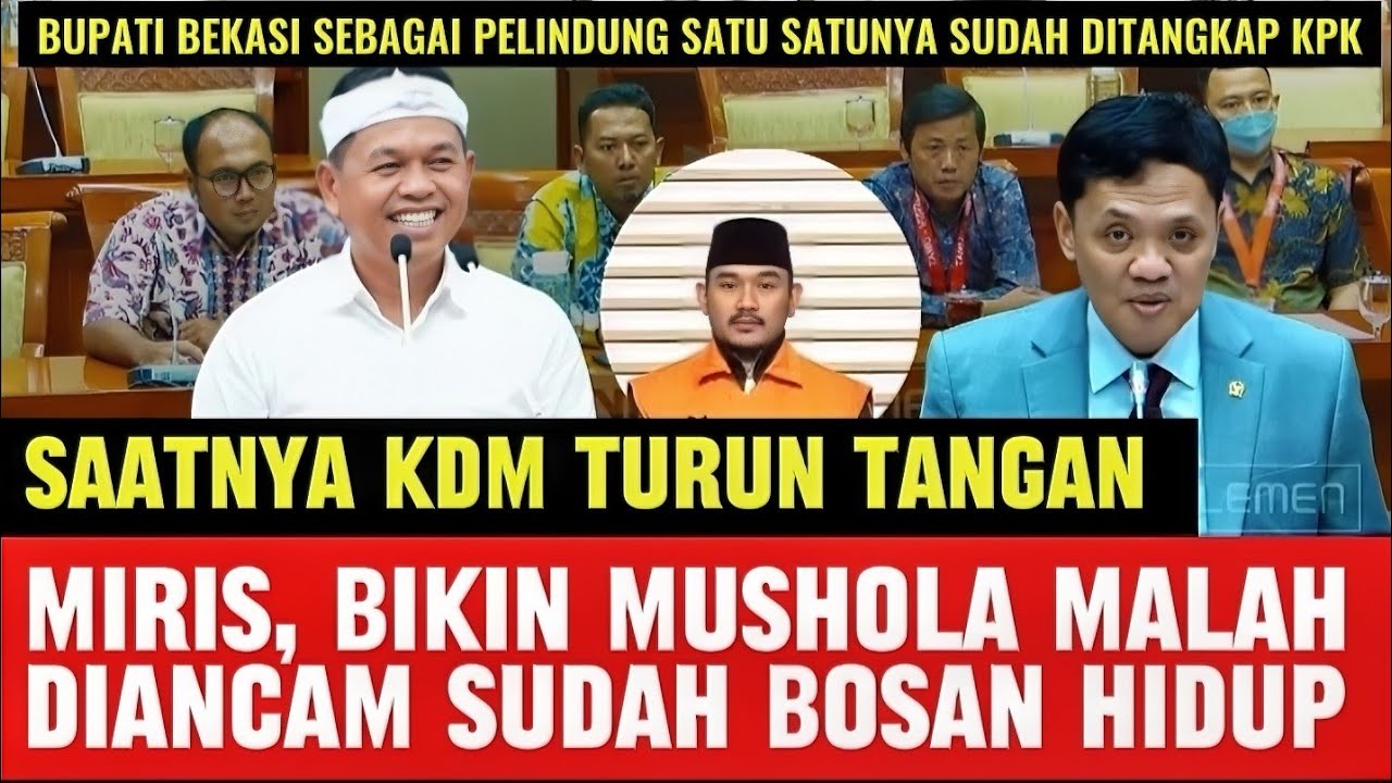 KASIHAN WARGA BEKASI, MAU BIKIN MUSOLLA SAJA MALAH DIANCAM SUDAH BOSAN HIDUP, KDM HARUS TURUN TANGAN