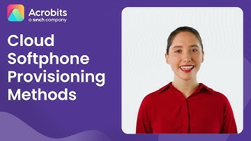 Cloud Softphone Provisioning Methods