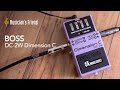 BOSS Waza Craft DC-2W Dimension C Demo - All Playing, No Talking