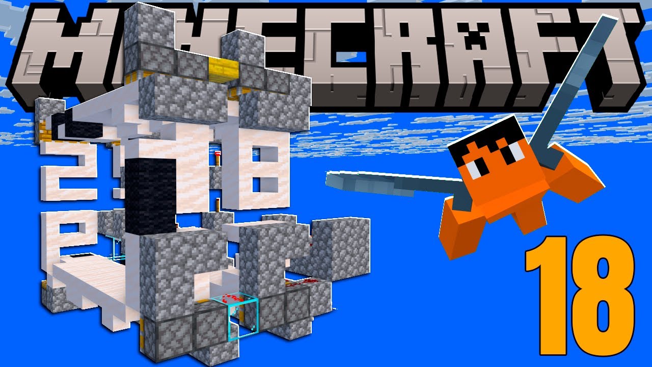 FIZ O CONTADOR DE EPISODIOS | CONSEGUI A ELYTRA NO MINECRAFT !!! - Minecraft Mundo Automatico #18