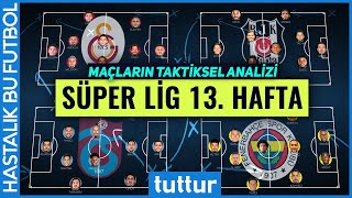 Süper Lig 13. Hafta: Galatasaray, Beşiktaş, Trabzonspor ve Fenerbahçe | Taktiksel Analiz