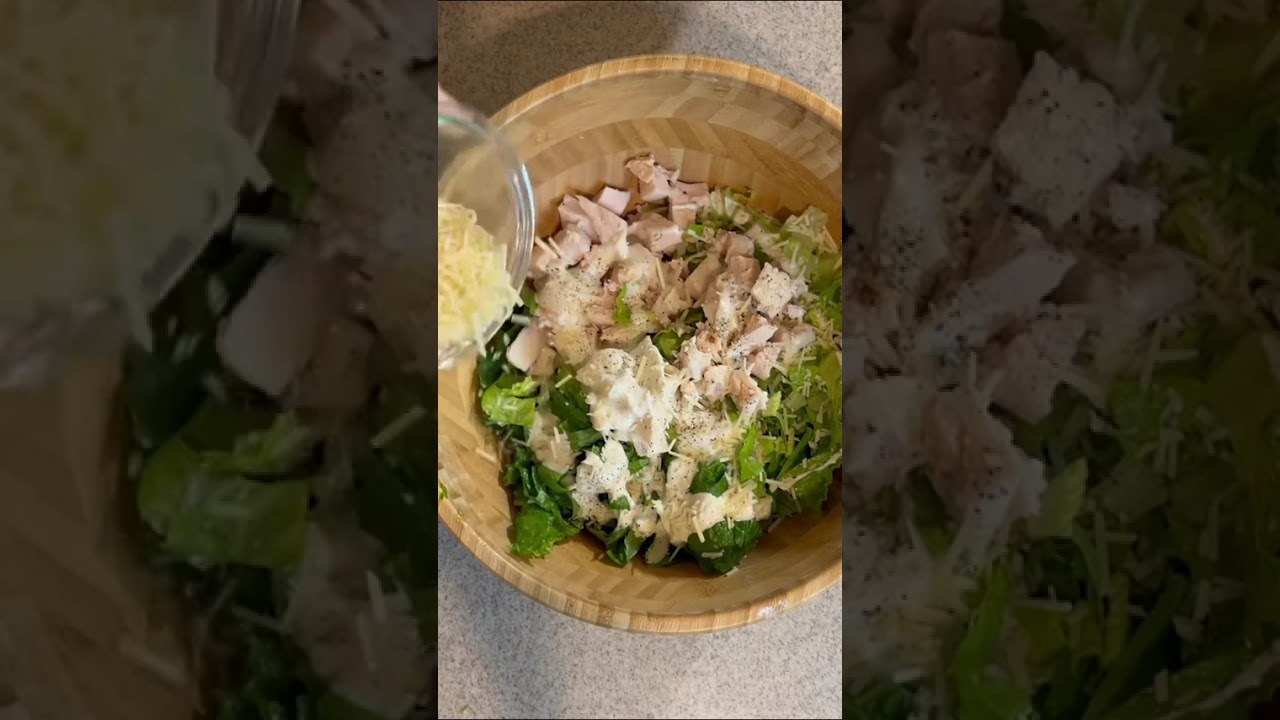 LOW CAL CHICKEN CAESAR WRAPS