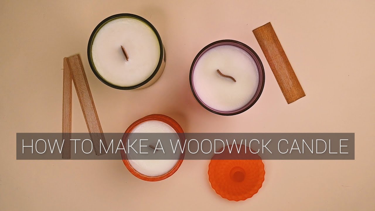 How To Make A Wooden Wick Candle
