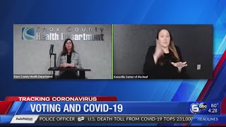 Knox County Health Department hosting polling location for COVID-19 cases