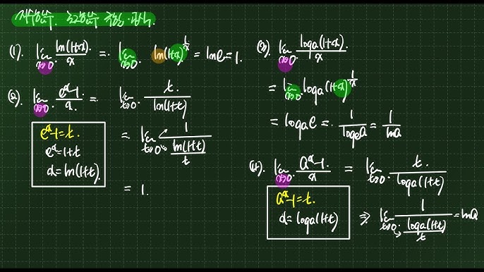 2-1-1-3. 지수함수와 로그함수의 극한 공식 - YouTube 2-1-1-3. 지수함수와 로그함수의 극한 공식 - Youtube