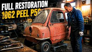 Resurrecting an Abandoned 1962 Peel P50 | ASMR Simulated Restoration