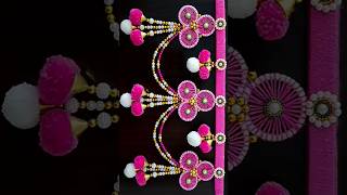 Door Toran / Door Hanging Idea #diy   #craft #homedecor #viral #treding