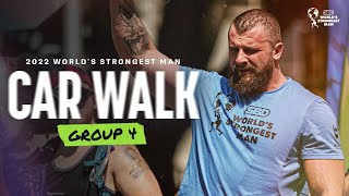 CAR WALK (Group 4) | 2022 World&#39;s Strongest Man