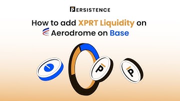 How to add XPRT Liquidity on Aerodrome on Base | Tutorials