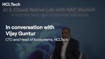 Leveraging SAP innovation for business impact | HCLTech AI & Cloud Native Lab with SAP, Munich