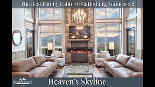 Best Luxury Cabin For Families with Breathtaking Views In Gatlinburg TN! (Top rated vacation rental)