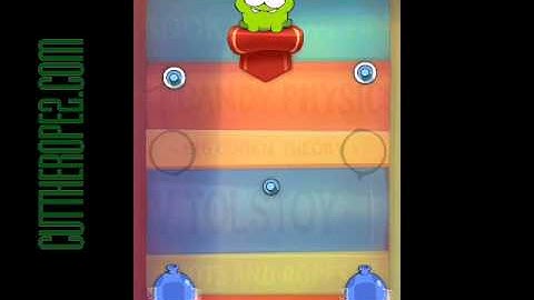 Cut The Rope 2: Experiments Level 1-8 Getting Starter Box Walkthrough