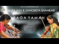N rajam  sangeeta shankar  raga yaman   live at saptak festival