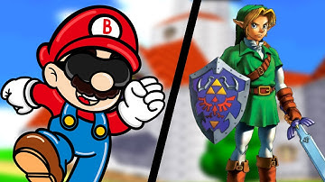 BLINDFOLDED SM64 - 1 / 16 Star for WR with New SKIP!!! Zelda Speedruns Later!