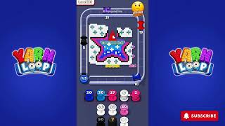 Yarn Loop Knit Puzzle - level 216 - Gameplay walkthrough