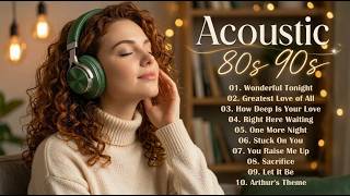 Timeless Love Songs 70s 80s 90s ❤️ Acoustic Covers – Wonderful Tonight, Right Here Waiting.. screenshot 4
