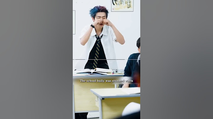 The school bully was stunned when he realized the new transfer student was actually his mom.