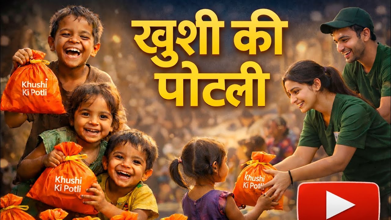 Khushi Ki Potli ❤️ | गरीब बच्चों की आँखों में आई सच्ची खुशी 😢
