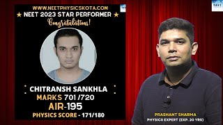 Chitransh Sankhla Shares Most Important Tip for all Aspirants | AIR 195 (701/720)| NEET 2023 Results