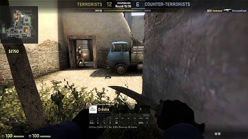 CSGO: Triple kill in a competitive Inferno match