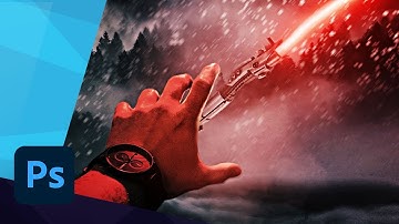 Photoshop Speedart - The Force | Star Wars