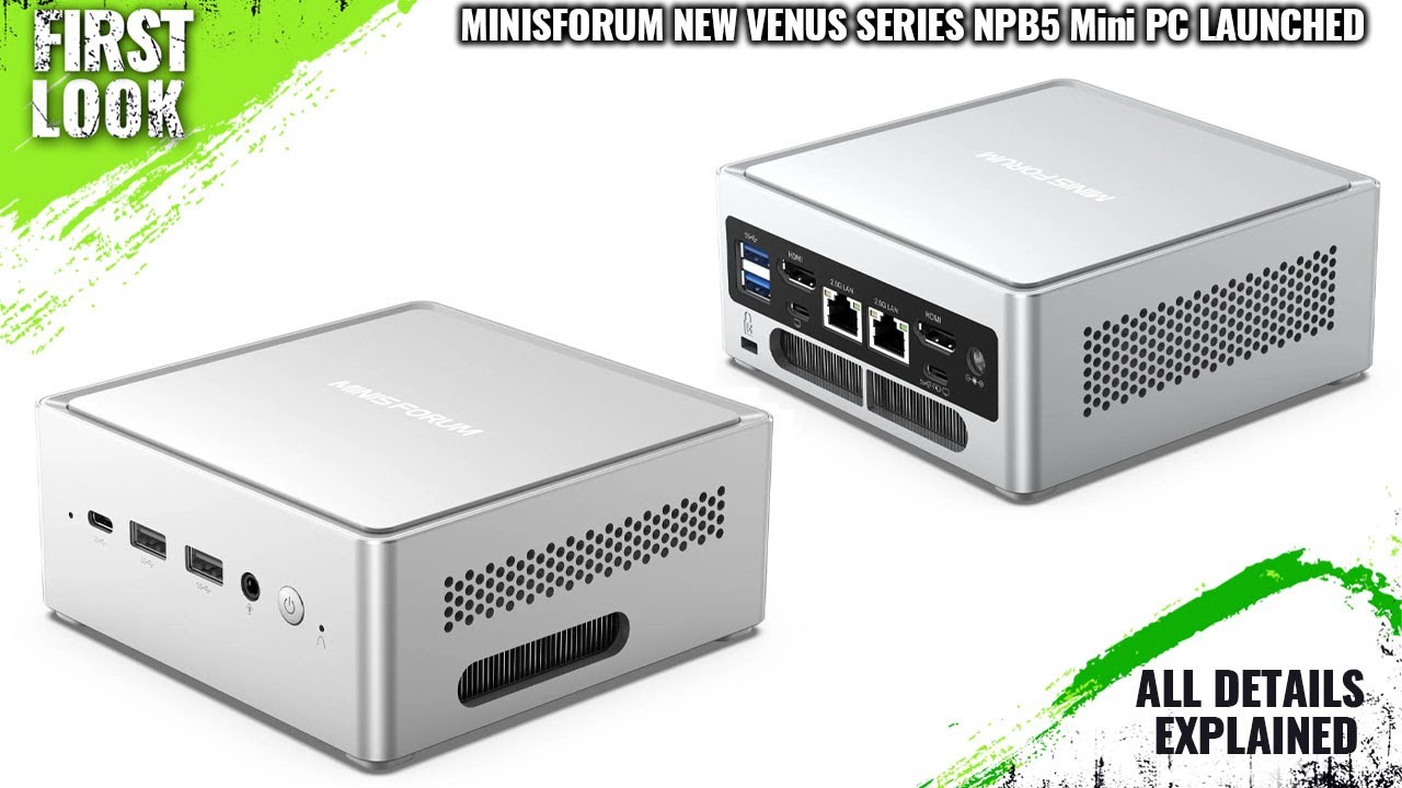 MINISFORUM New Venus NPB5 Mini PC Launched With Intel Core i5