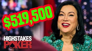 Jennifer Tilly High Stakes Poker CLASH with Garrett Adelstein