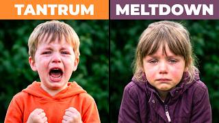 The Difference Between Tantrum and Meltdown (Most Parents Don't Know)