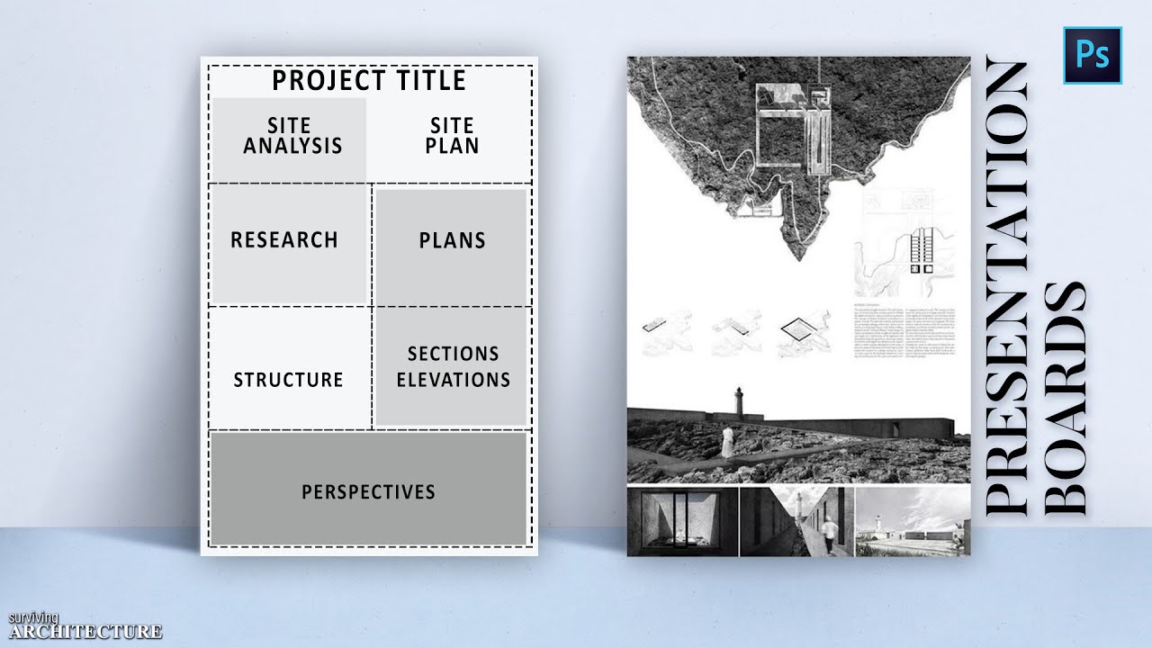 Architecture Presentation Board in Revit Tutorial 