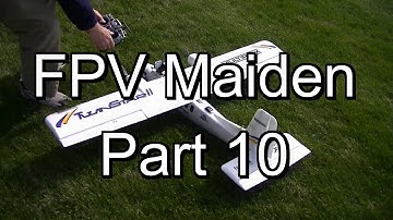 Vector OSD Twin Star Maiden Test Flight -FPV Build Part 10